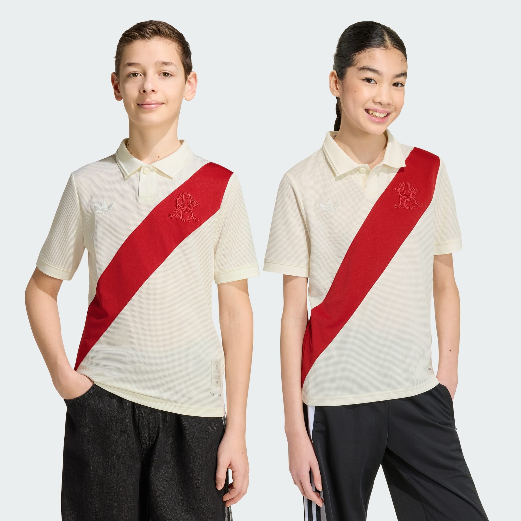 Conjunto Infantil Adidas River Plate 2026/27 Edição Aniversário