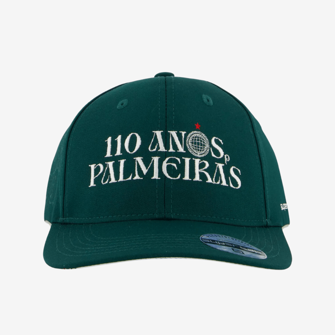 Boné Palmeiras Edição 110 Anos - Verde