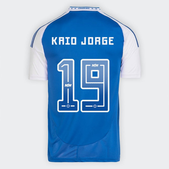 Camisa Cruzeiro 2025/26 I Torcedor — KAIO JORGE Nº 19