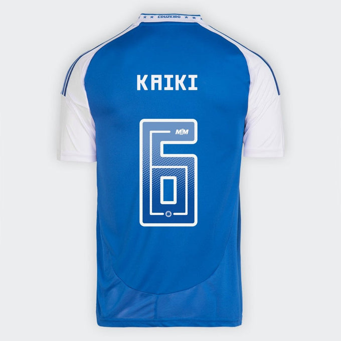 Camisa Cruzeiro 2025/26 I Torcedor — KAIKI Nº 6
