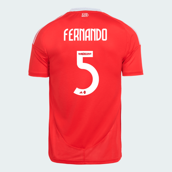 Camisa Internacional 2025/26 I Torcedor — FERNANDO Nº 6