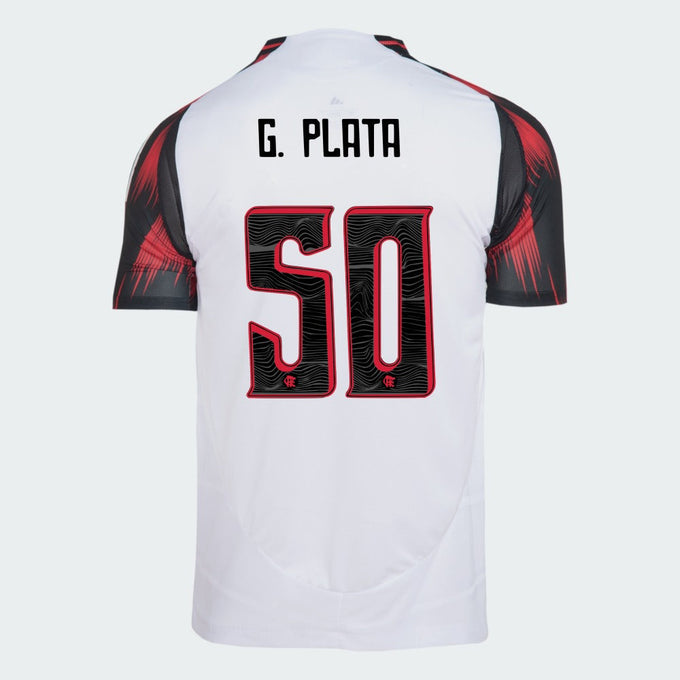 Camisa Flamengo 2025/26 II Torcedor — G. PLATA Nº 50