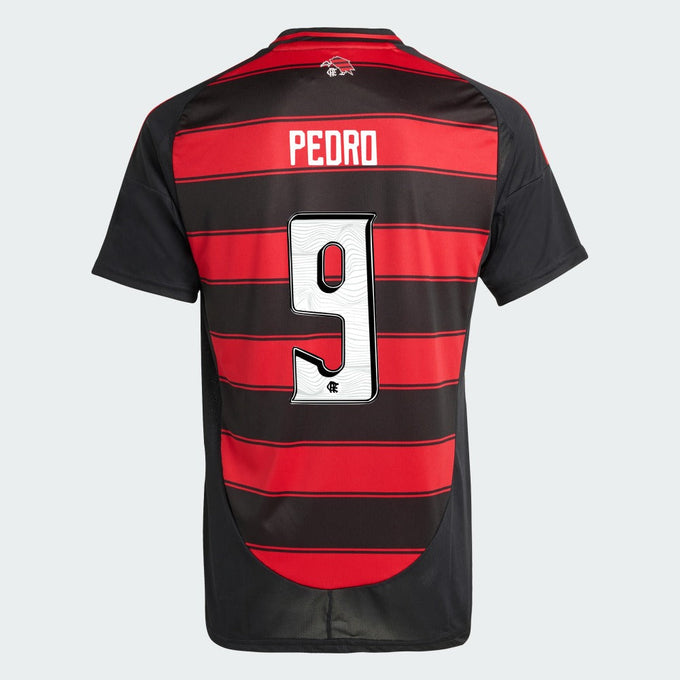 Camisa Flamengo 2025/26 I Torcedor — PEDRO Nº 9