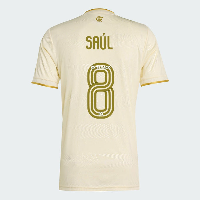 Camisa Flamengo 2025/26 III Torcedor — SAÚL Nº 8