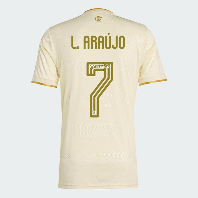 Camisa Flamengo 2025/26 III Torcedor — LUIZ ARAUJO Nº 7
