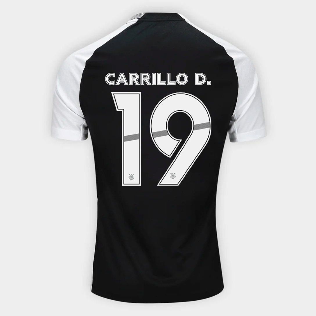 Camisa Corinthians 2025/26 II CARRILLO D. N° 19
