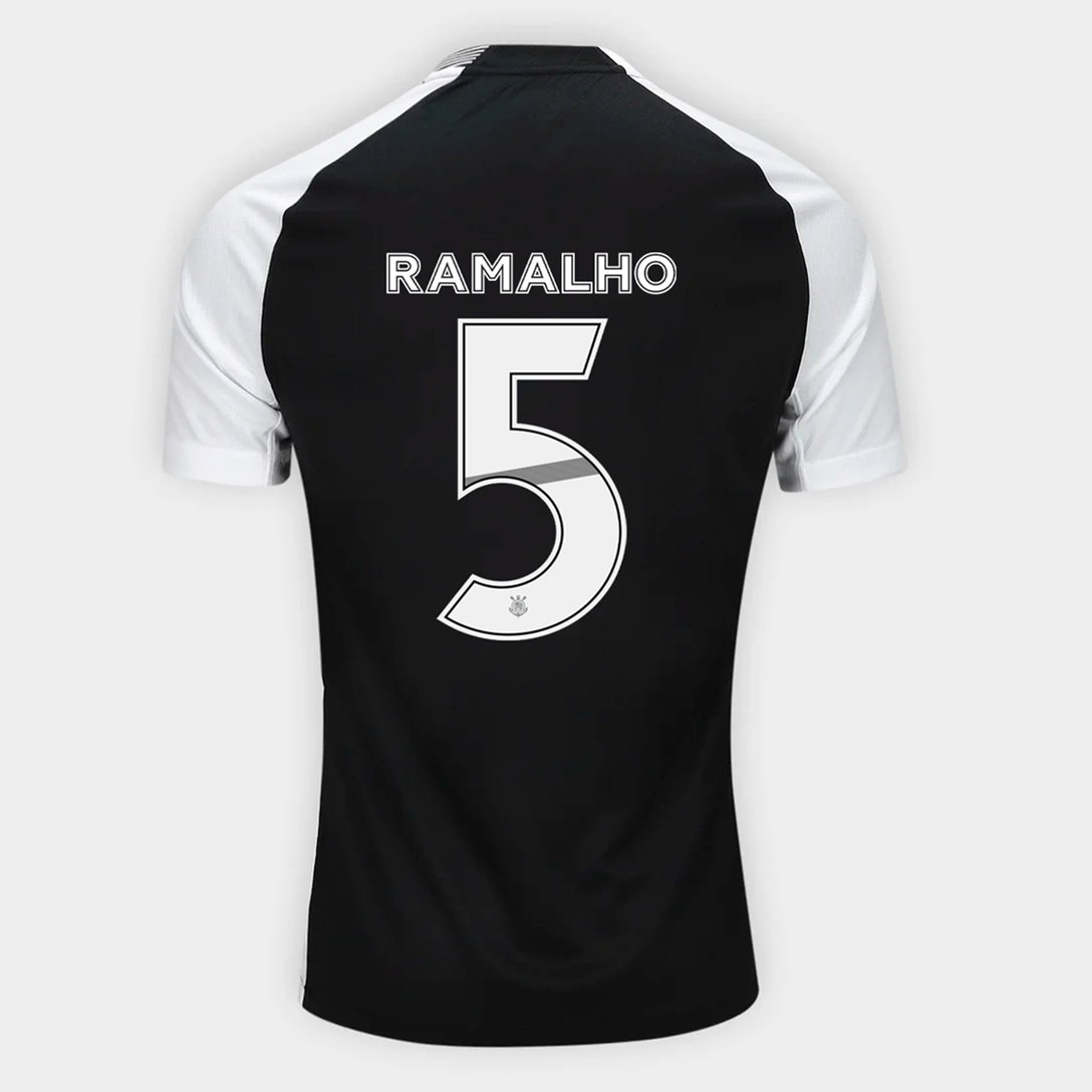Camisa Corinthians 2025/26 II RAMALHO N° 5