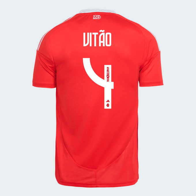 Camisa Internacional 2025/26 I Torcedor — VITAO Nº 5