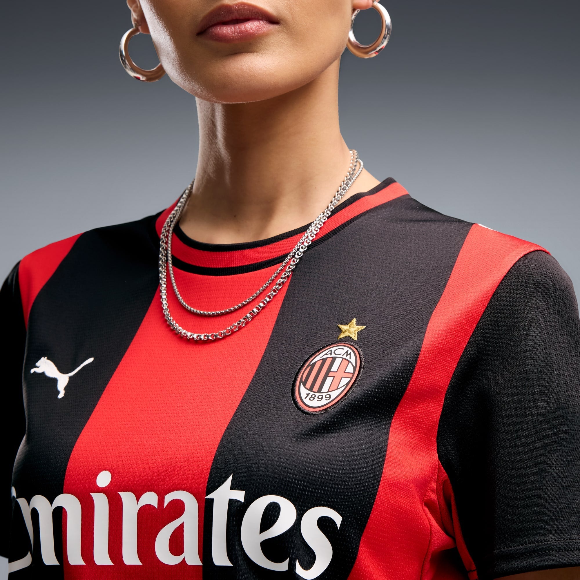 Camisa Feminina Puma AC Milan 2026/27 I - imagem 5