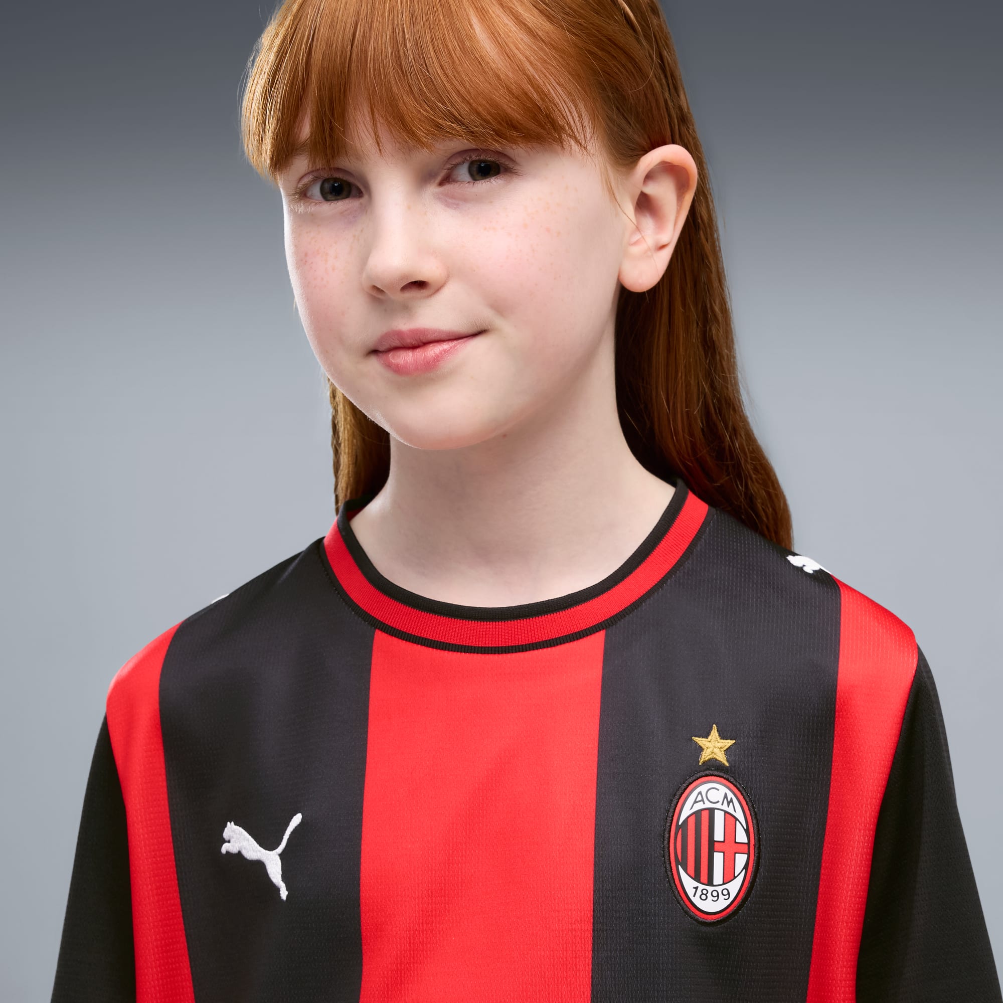 Camisa Infantil Puma AC Milan 2026/27 I - imagem 6