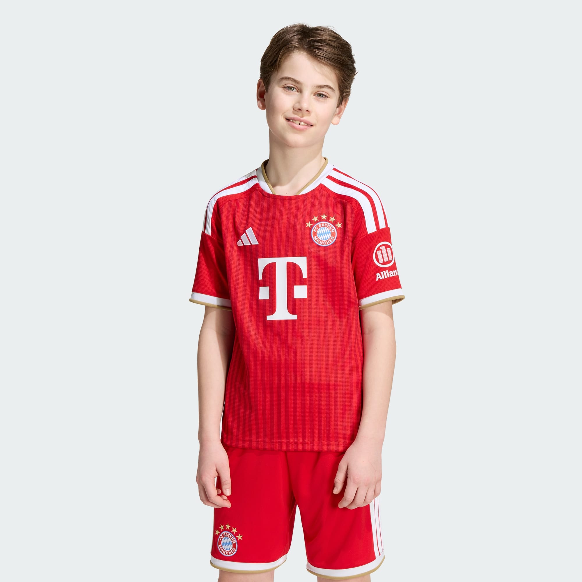 Conjunto Infantil Adidas Bayern de Munique 2026/27 I - imagem 4