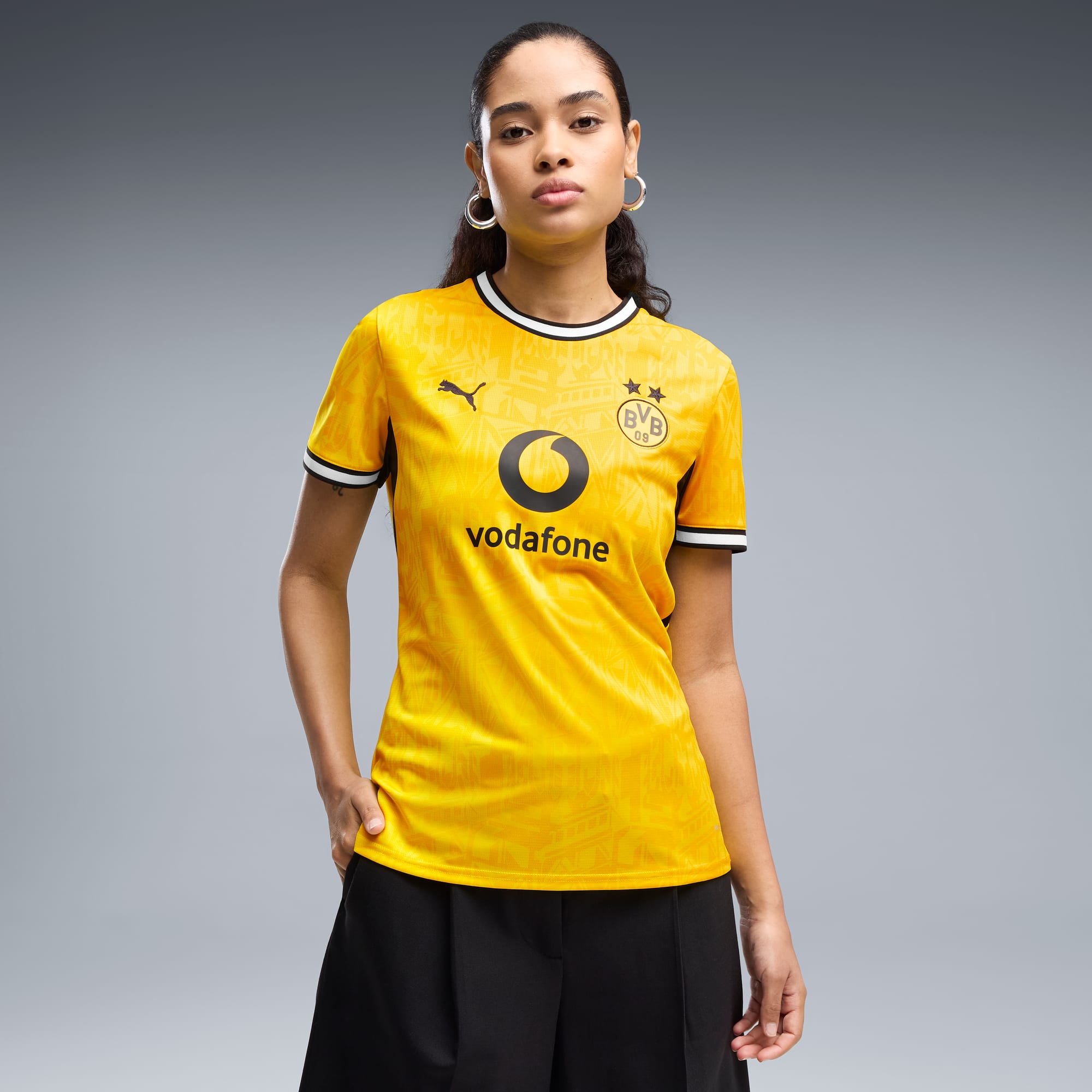 Camisa Feminina Puma Borussia Dortmund 2026/27 I - imagem 6