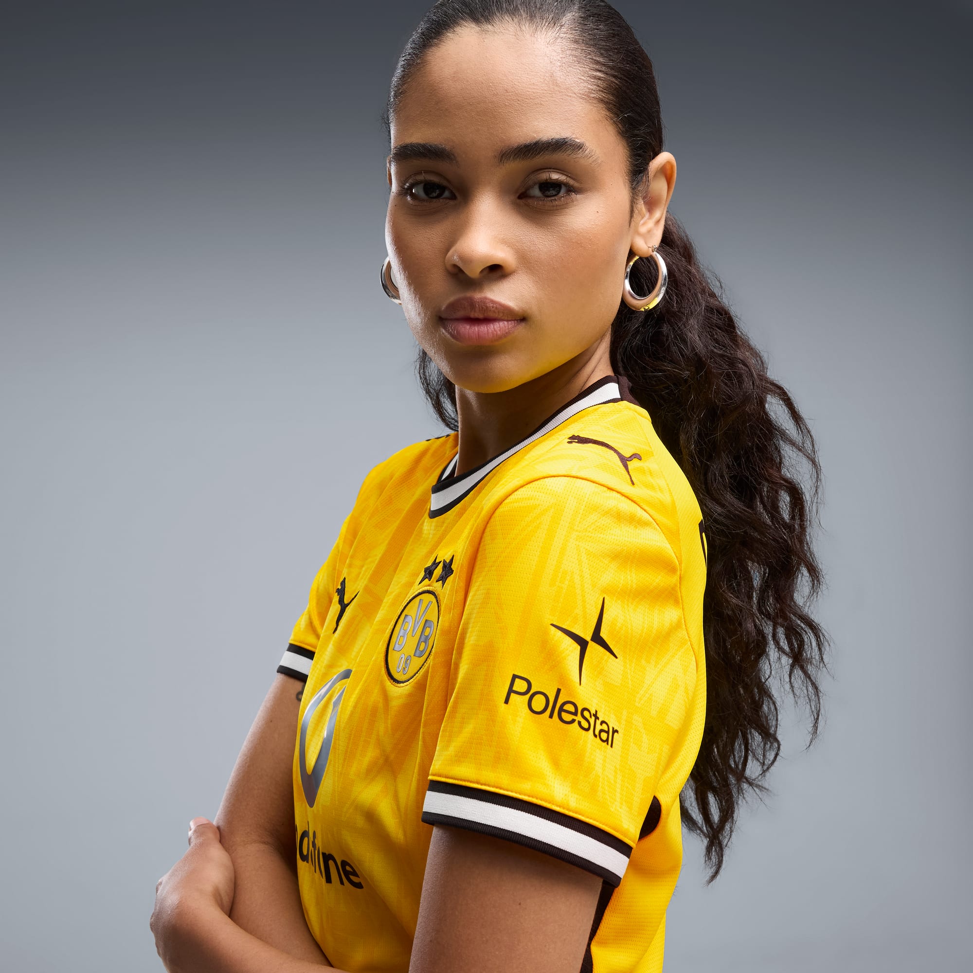 Camisa Feminina Puma Borussia Dortmund 2026/27 I - imagem 7