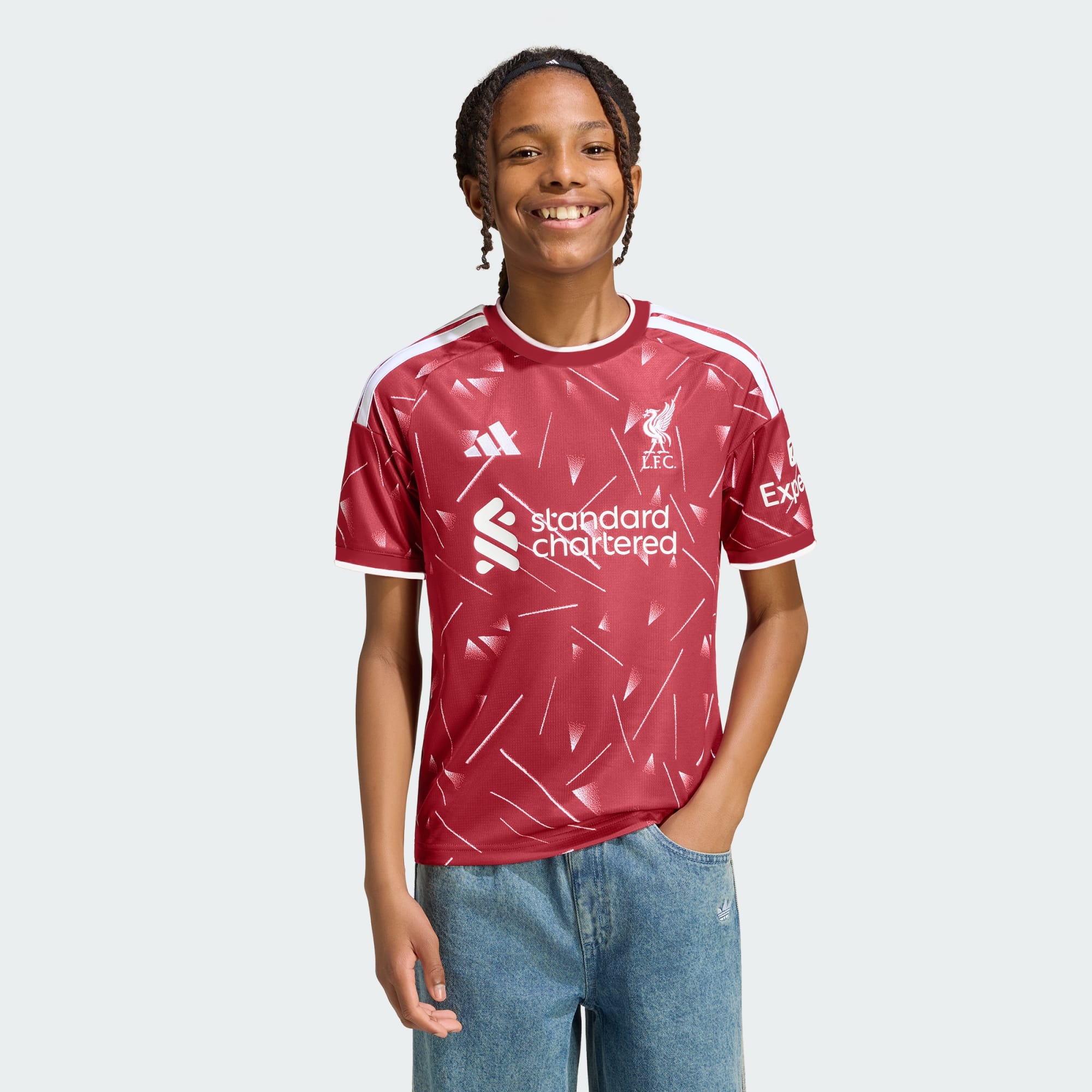 Camisa Infantil Adidas Liverpool 2026/27 I - imagem 5