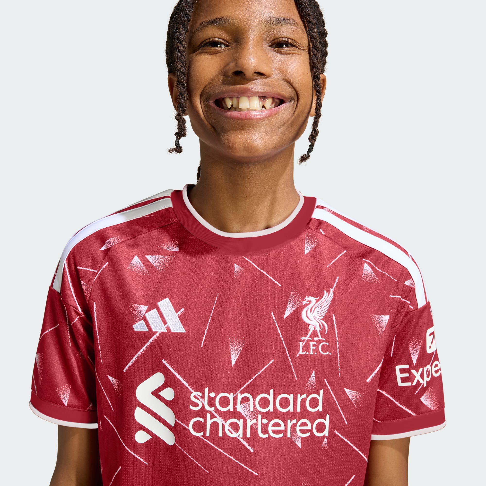 Camisa Infantil Adidas Liverpool 2026/27 I - imagem 8