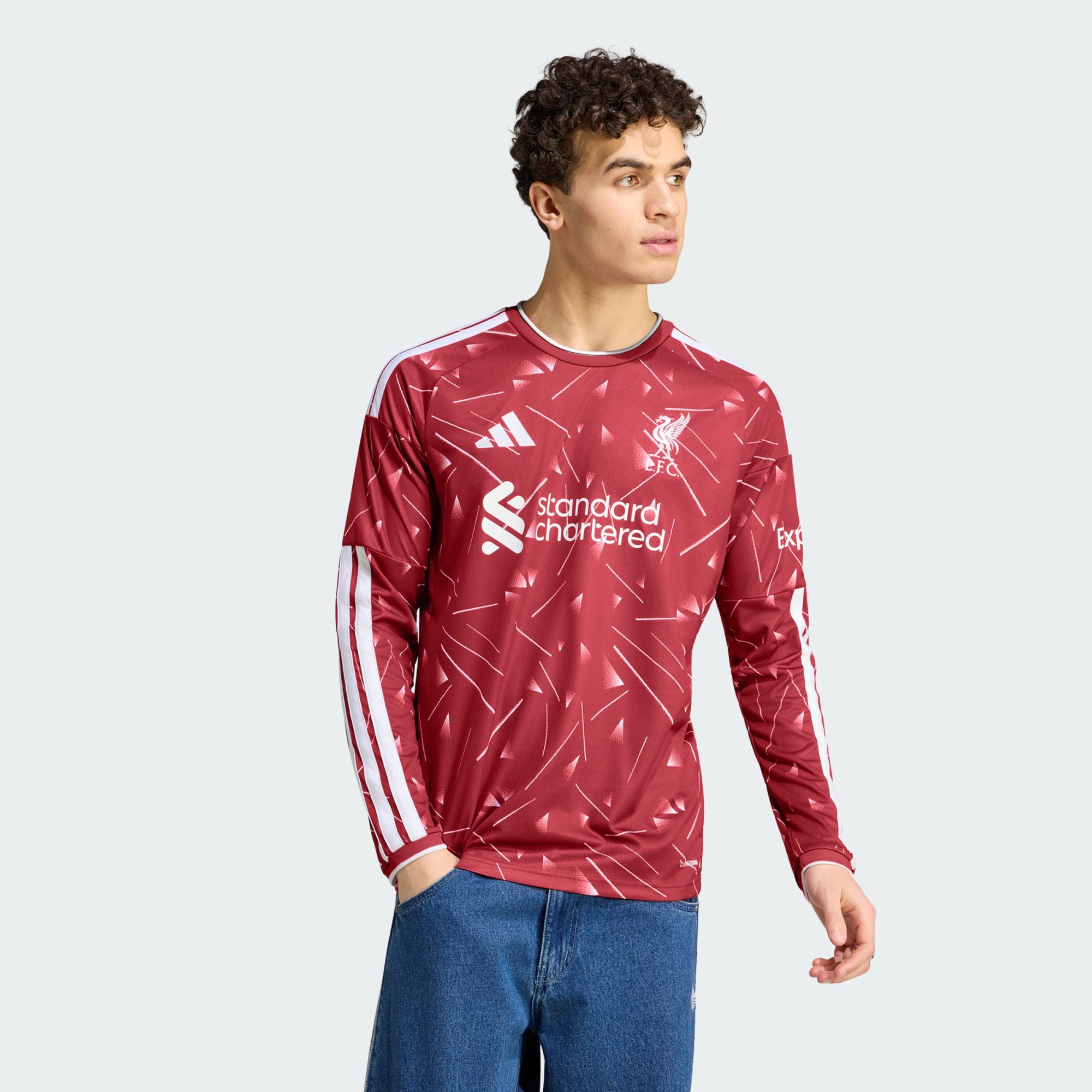 Camisa Manga Longa Adidas Liverpool 2026/27 I