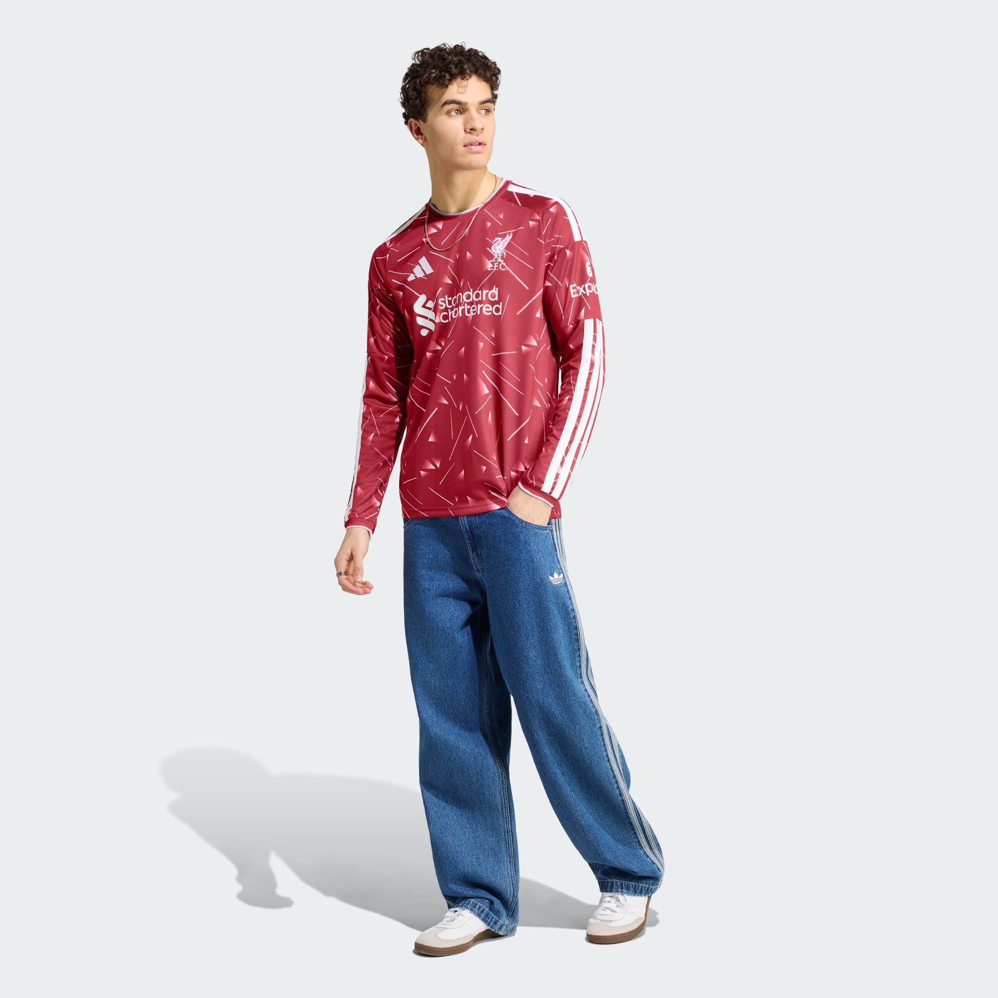 Camisa Manga Longa Adidas Liverpool 2026/27 I - imagem 5