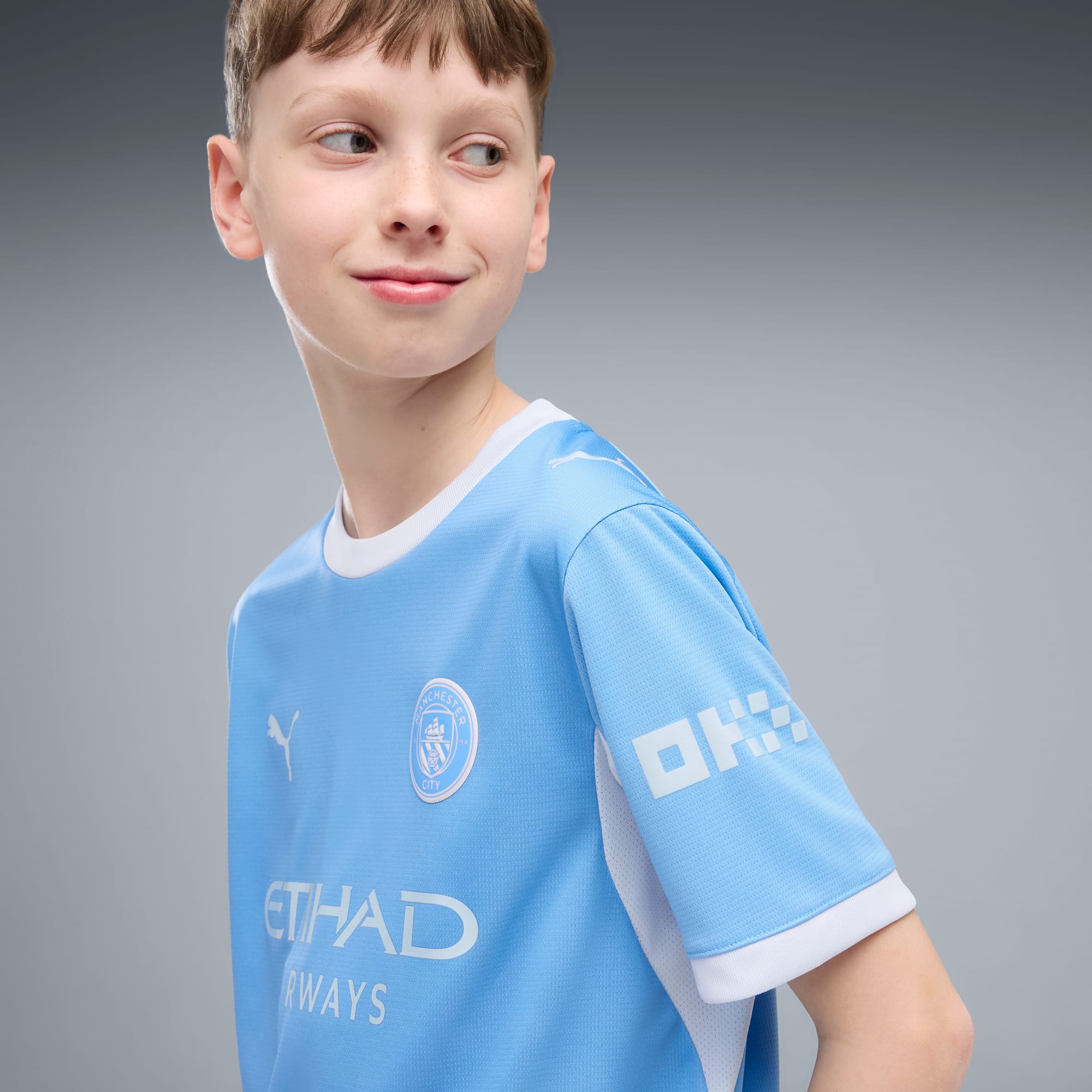 Camisa Infantil Puma Manchester City 2026/27 I - imagem 5