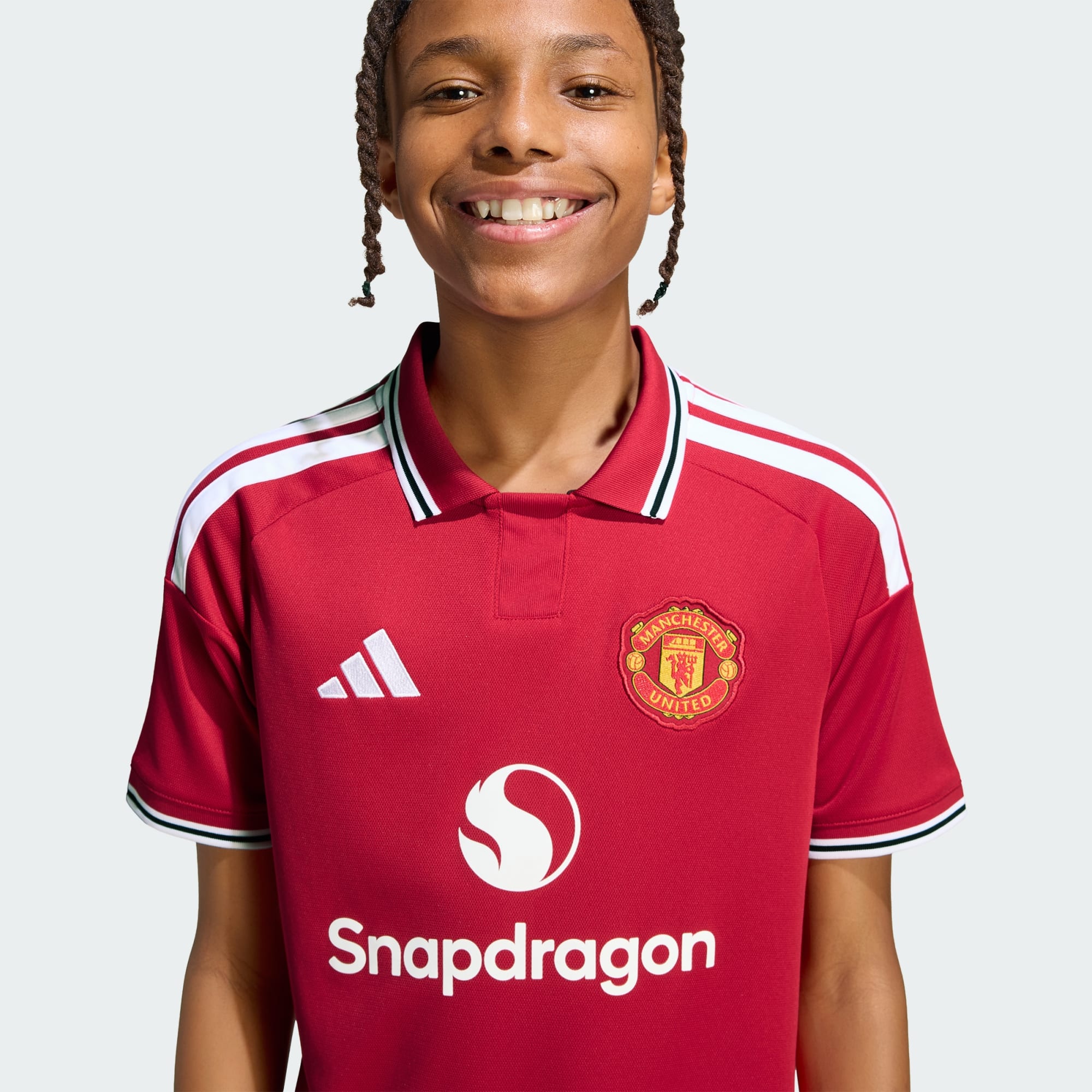 Conjunto Infantil Adidas Manchester United 2026/27 I - imagem 7