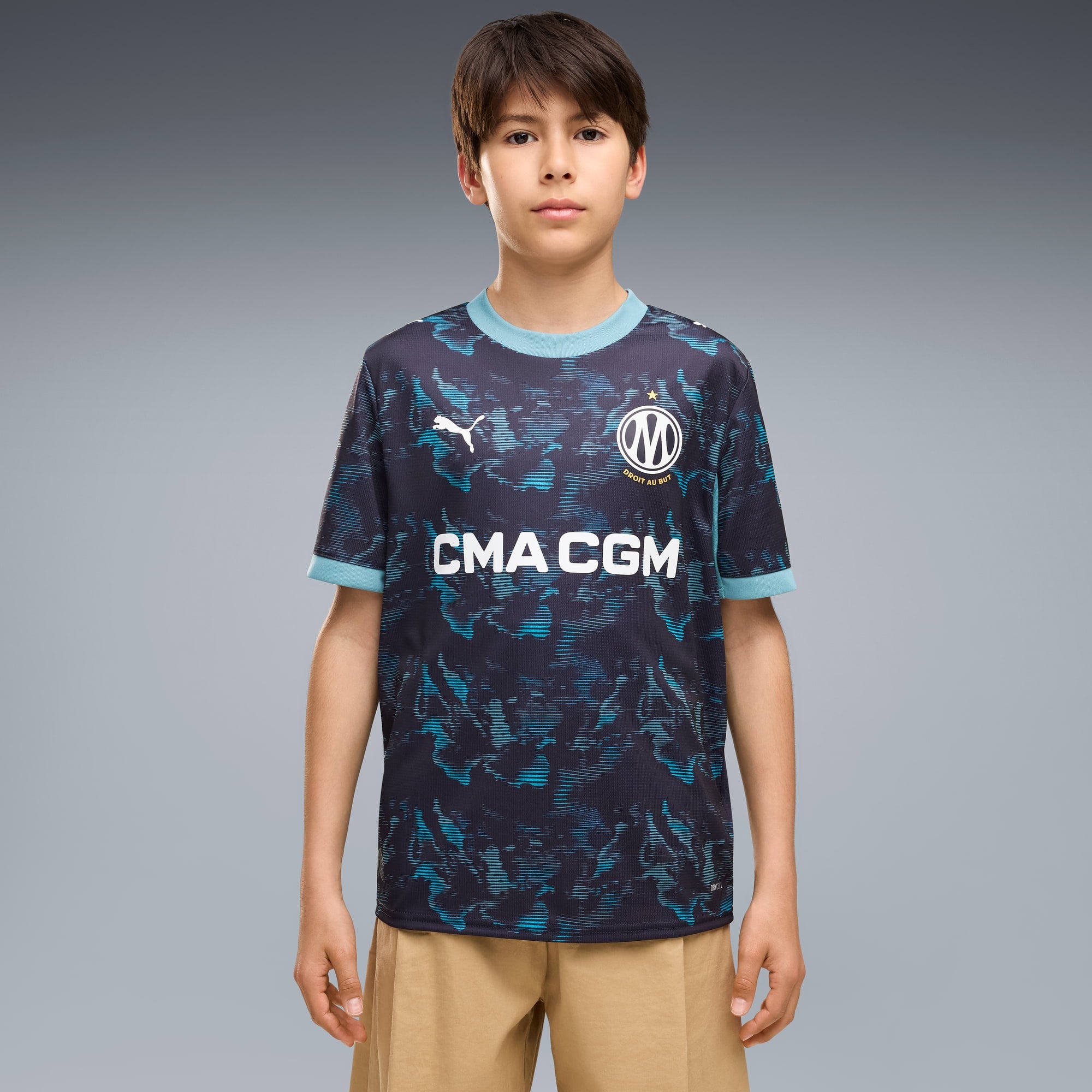 Conjunto Infantil Puma Olympique de Marseille 2026/27 II