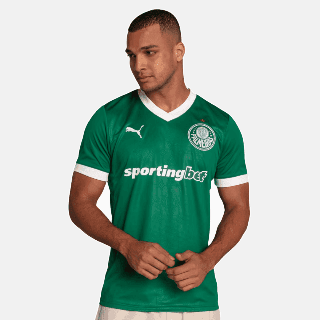 Camisa Puma Palmeiras 2025/26 I - LÓPEZ N° 42