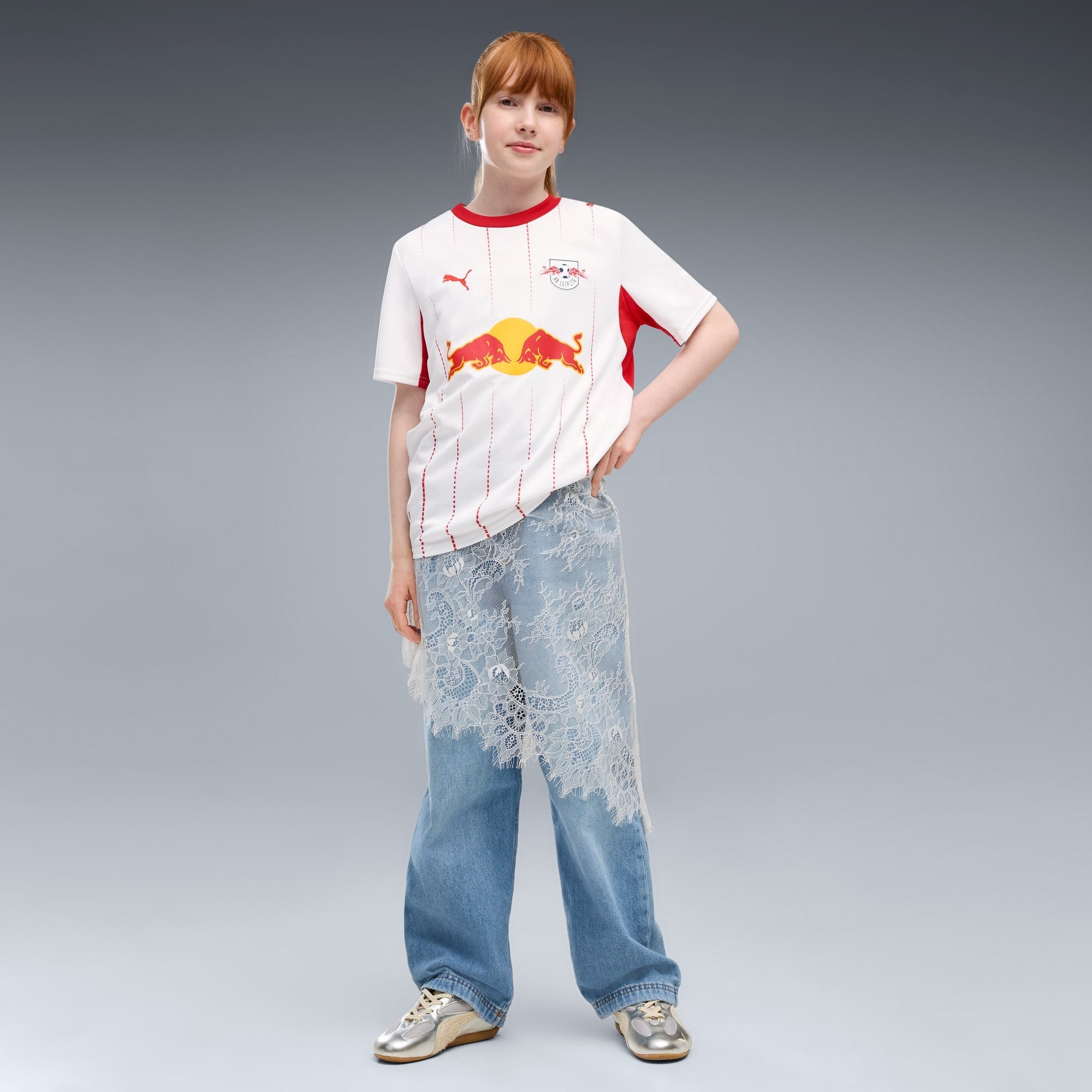 Camisa Infantil Puma RB Leipzig 2026/27 I - imagem 5