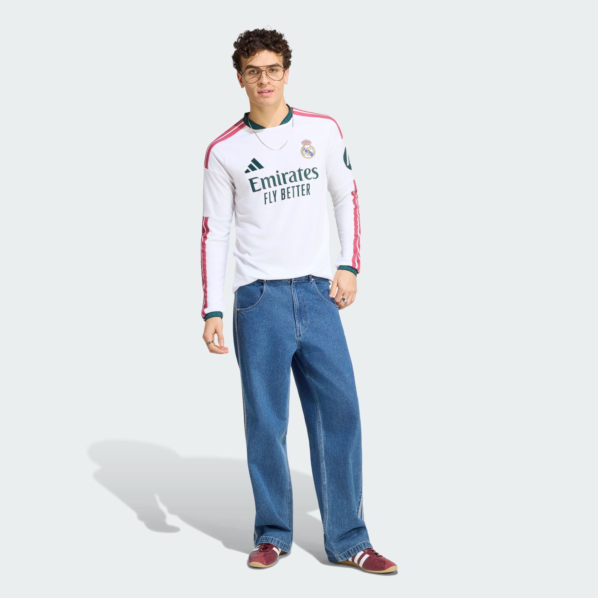 Camisa Manga Longa Adidas Real Madrid 2026/27 I - imagem 5