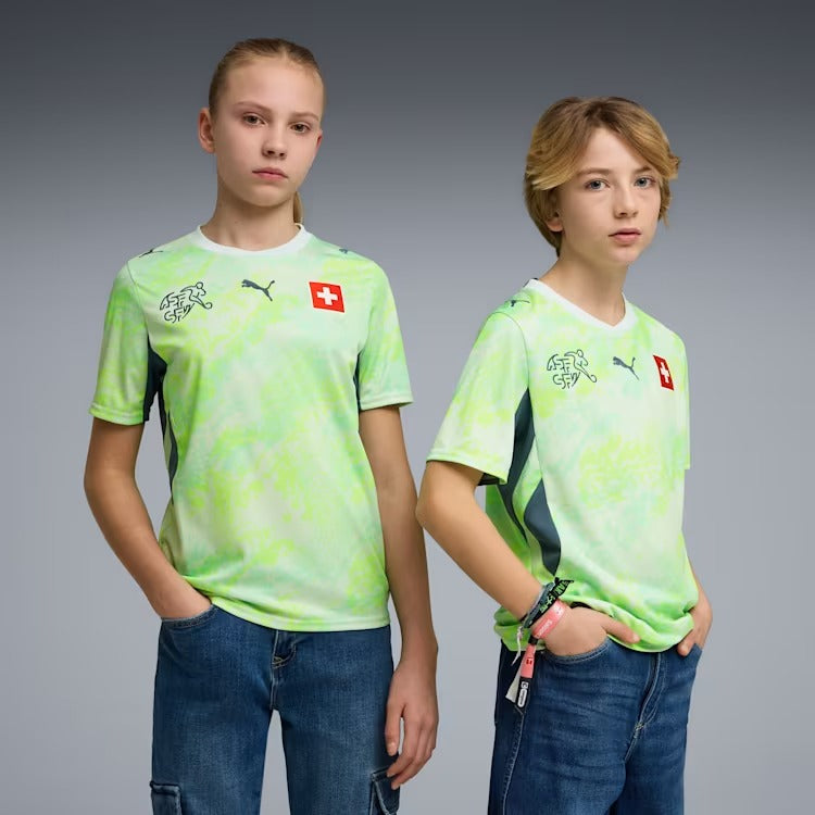 Camisa Infantil Suíça 2026/27 II