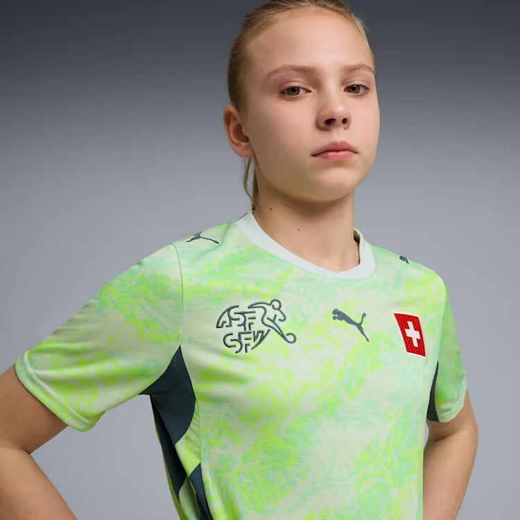 Camisa Infantil Suíça 2026/27 II