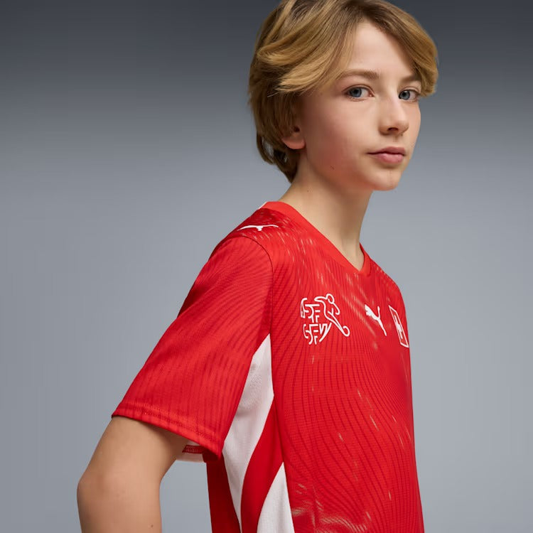 Camisa Infantil Suíça 2026/27 I