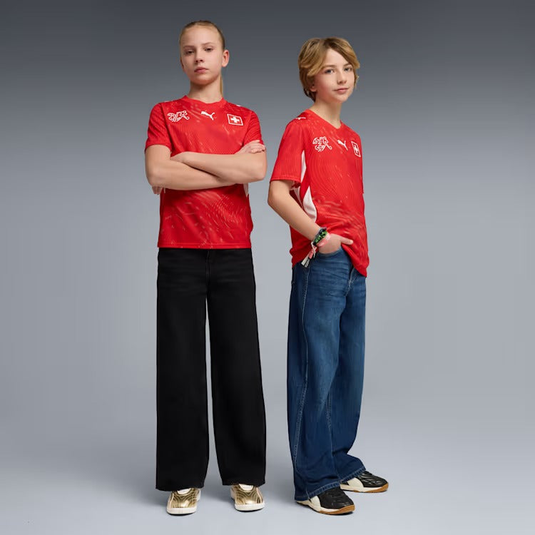 Camisa Infantil Suíça 2026/27 I