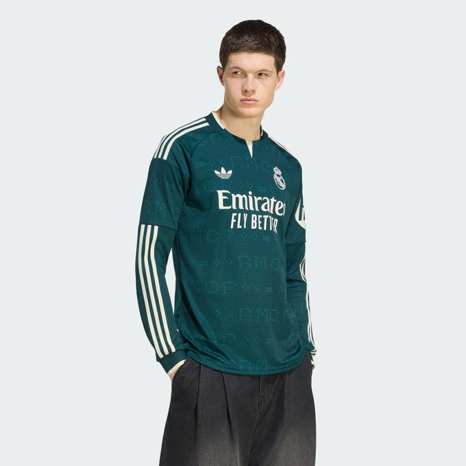 Camisa Real Madrid 2026/27 II Torcedor Manga Longa