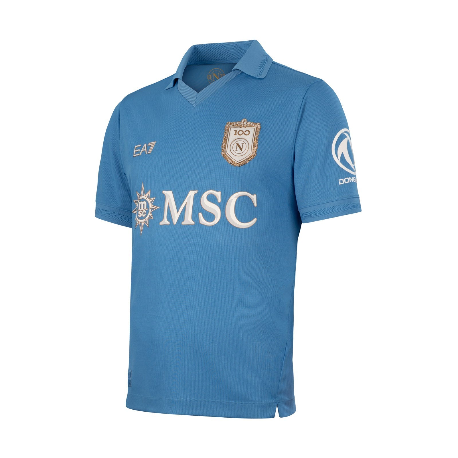 Camisa Infantil EA7 Napoli 2026/27 I Jogador
