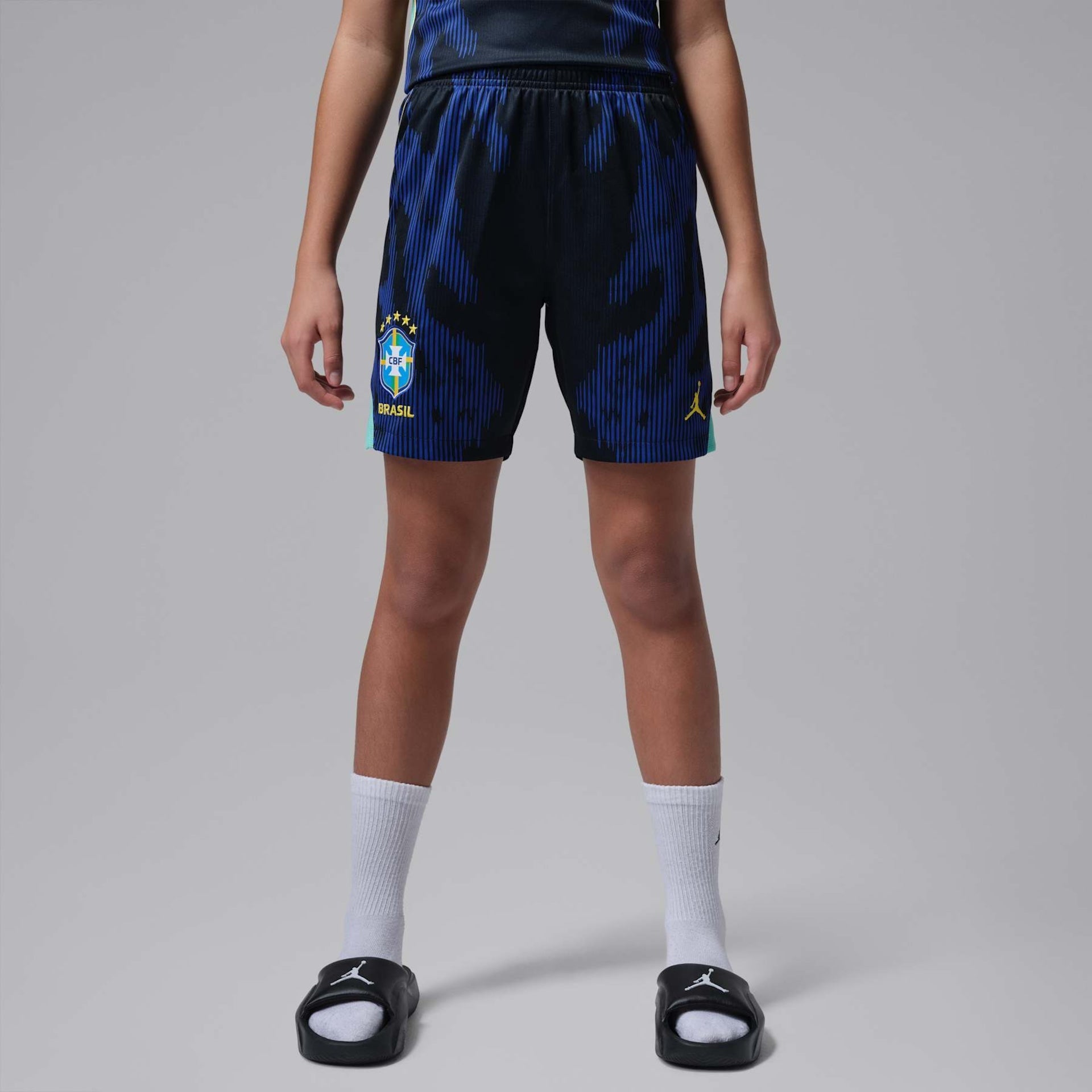 Shorts Brasil Jordan II 2026/27 Torcedor Pro Infantil