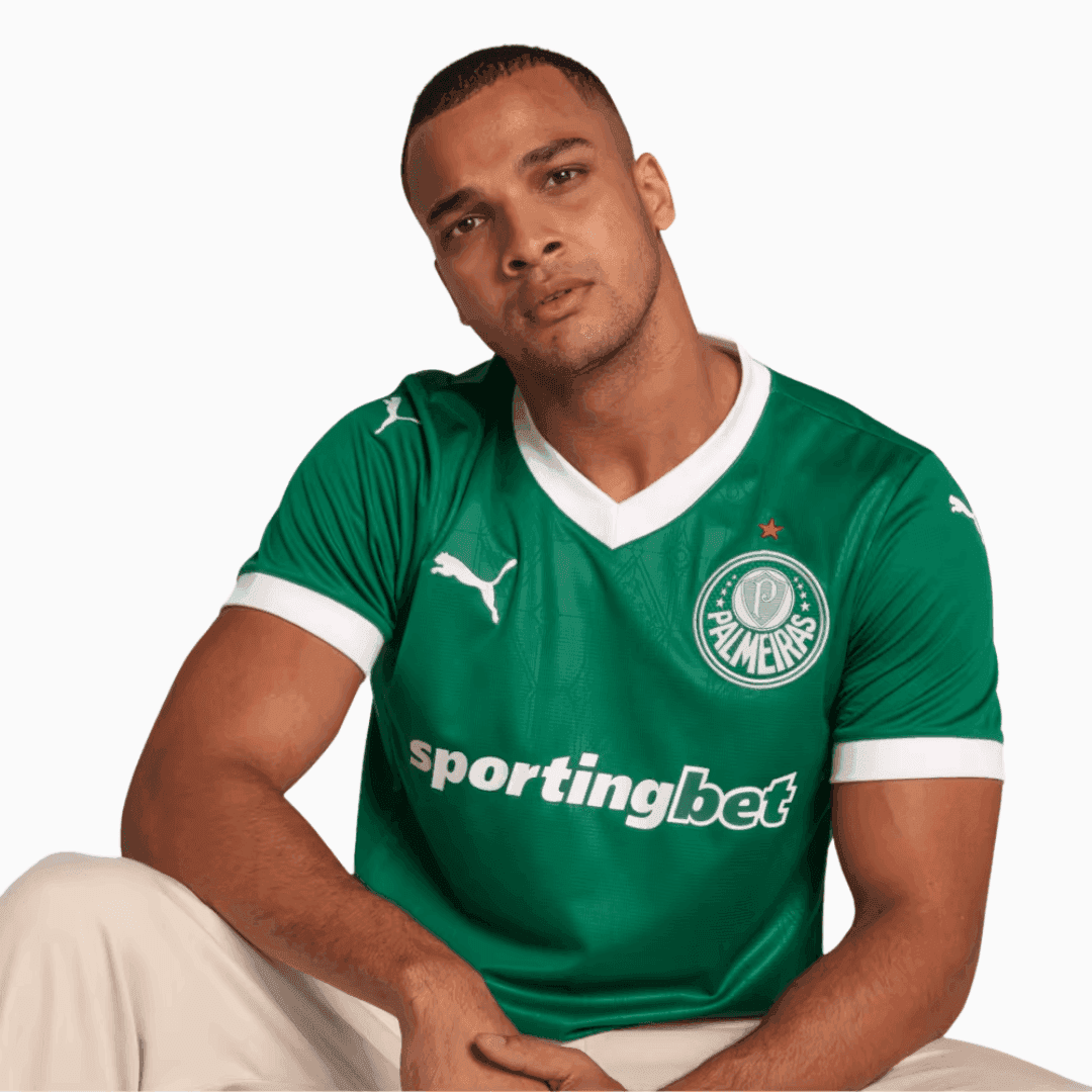 Camisa Puma Palmeiras 2025/26 I - LÓPEZ N° 42
