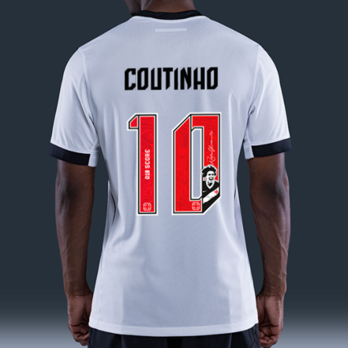 Camisa Vasco da Gama 2026/27 II Torcedor — P. COUTINHO Nº 10