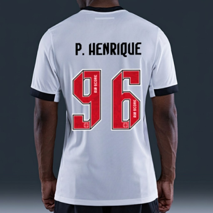 Camisa Vasco da Gama 2026/27 II Torcedor — PAULO H. Nº 96