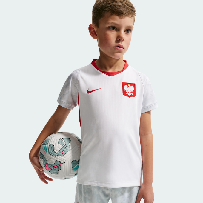 Camisa Infantil Polônia 2026/27 I Torcedor