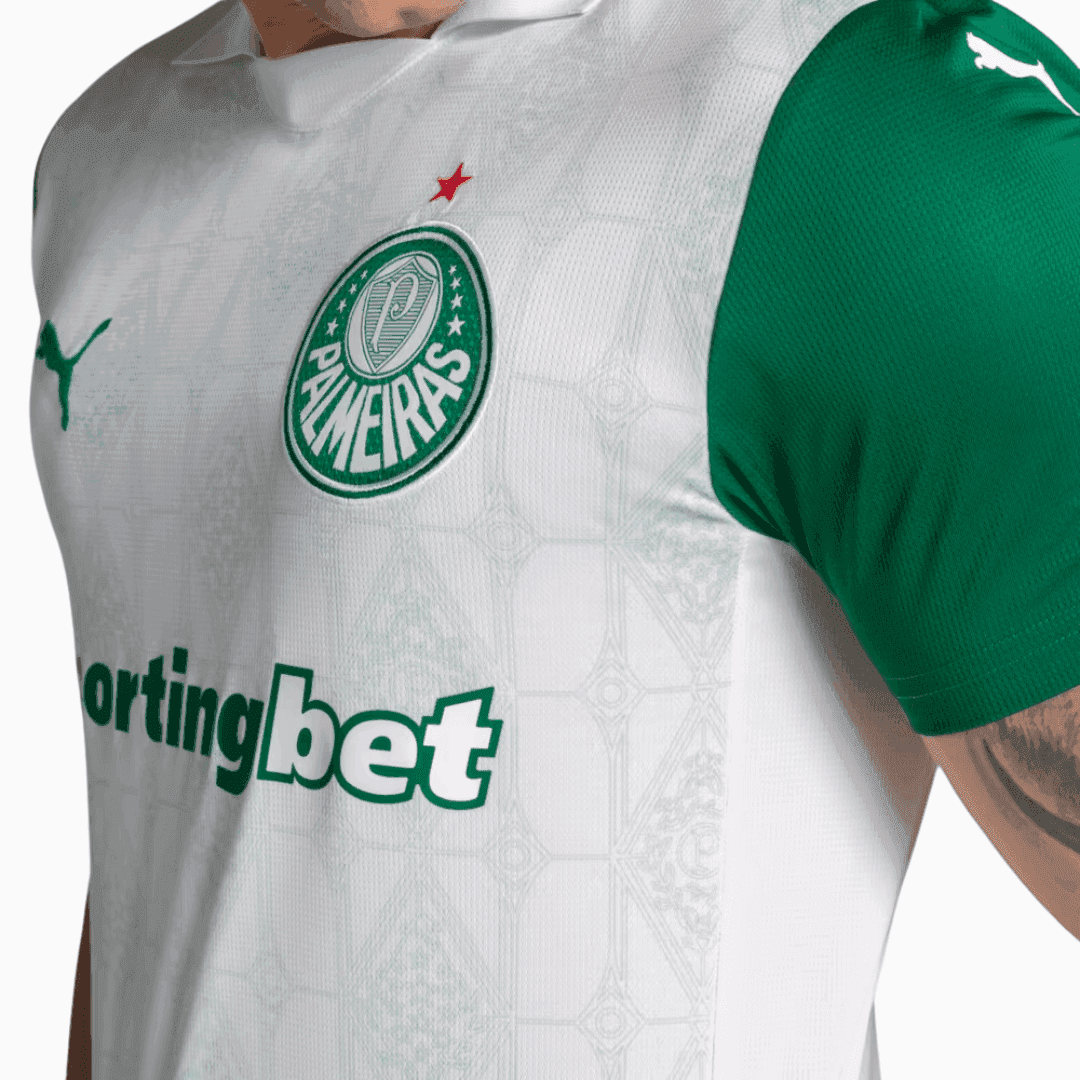 Camisa Puma Palmeiras 2025/26 II - R. Veiga N° 23