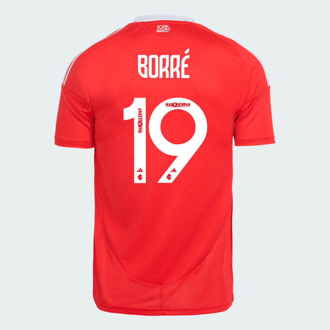 Camisa Internacional 2025/26 I Torcedor — BORRÉ Nº 19