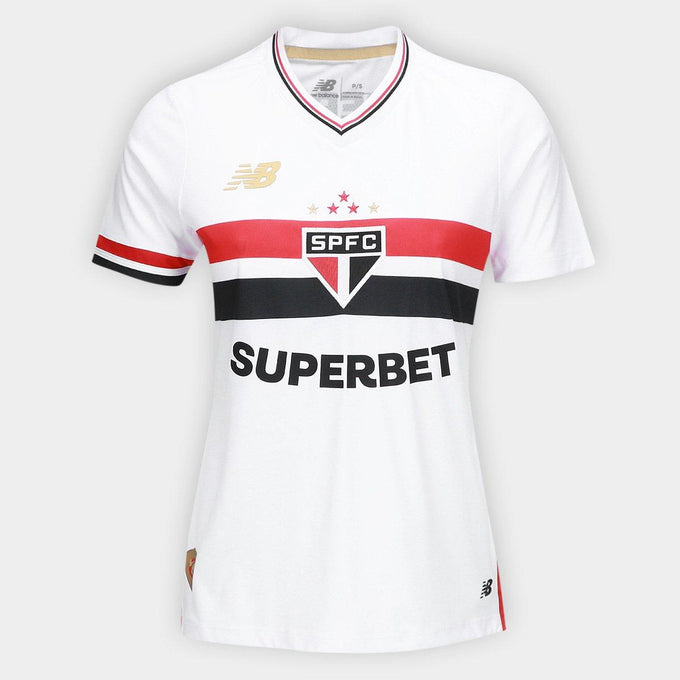 Camisa Feminina São Paulo FC 2025/26 I Torcedor