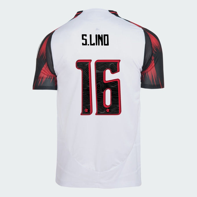Camisa Flamengo 2025/26 II Torcedor — S. LINO Nº 16