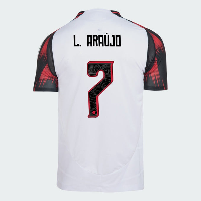 Camisa Flamengo 2025/26 II Torcedor — LUIZ ARAUJO Nº 7