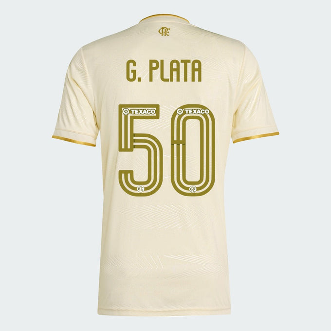 Camisa Flamengo 2025/26 III Torcedor — G. PLATA Nº 50