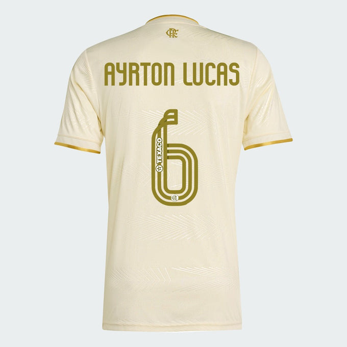 Camisa Flamengo 2025/26 III Torcedor — AYRTON L. Nº 6