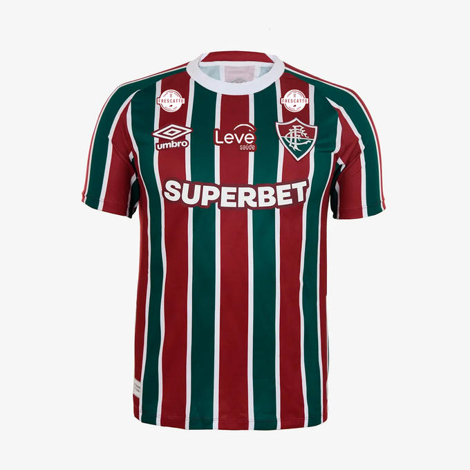 Camisa Fluminense 2025/26 I Torcedor Com Patrocínios