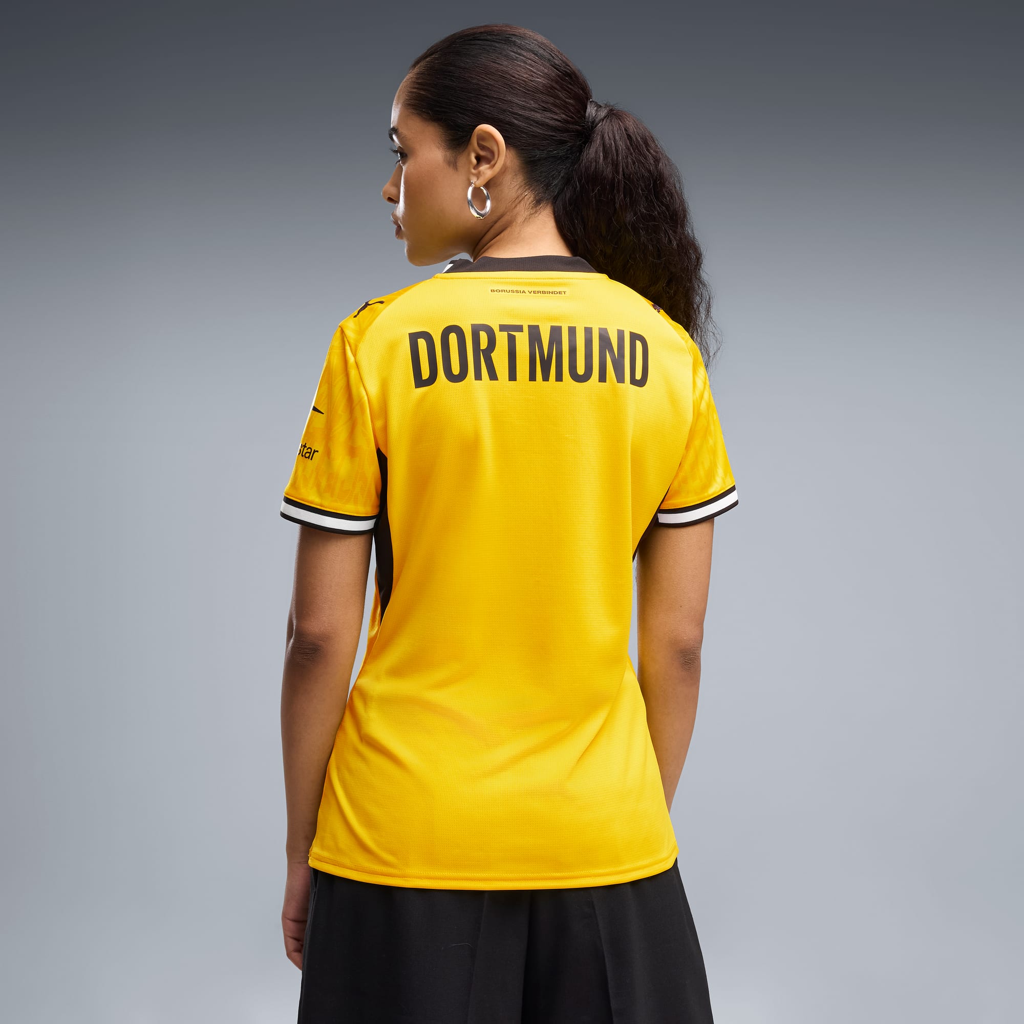Camisa Feminina Puma Borussia Dortmund 2026/27 I - imagem 2