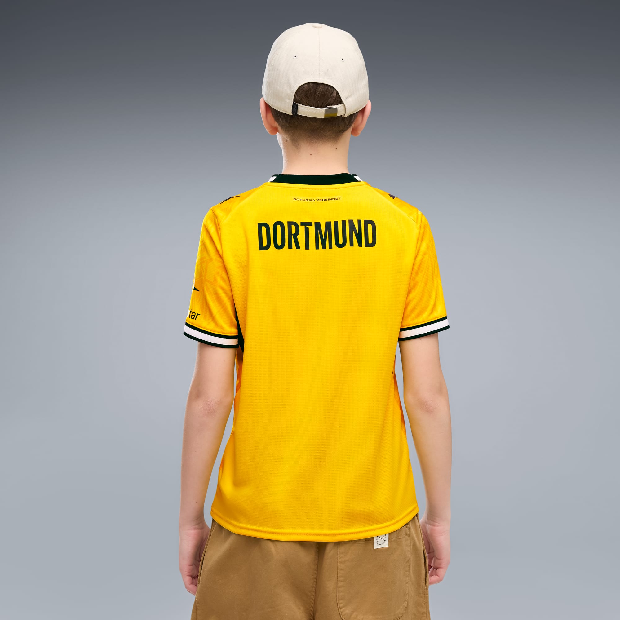 Conjunto Infantil Puma Borussia Dortmund 2026/27 I - imagem 2