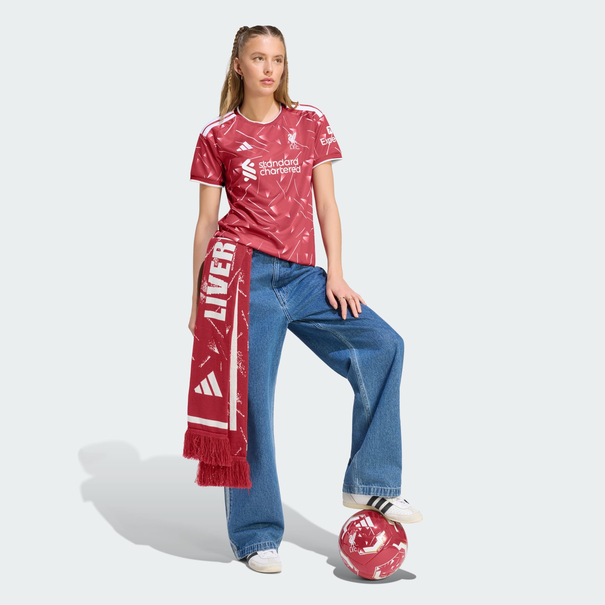 Camisa Feminina Adidas Liverpool 2026/27 I - imagem 3