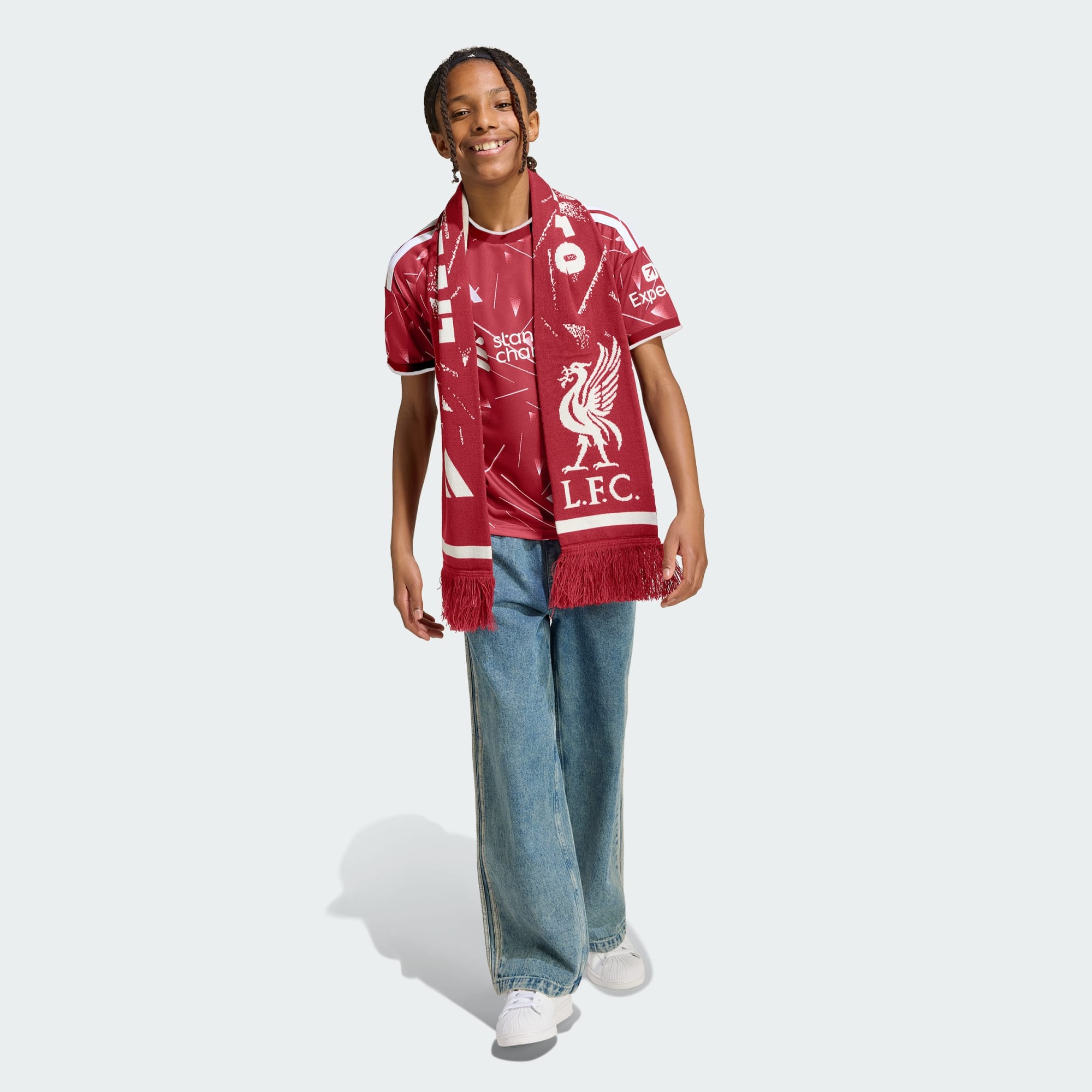 Camisa Infantil Adidas Liverpool 2026/27 I - imagem 7